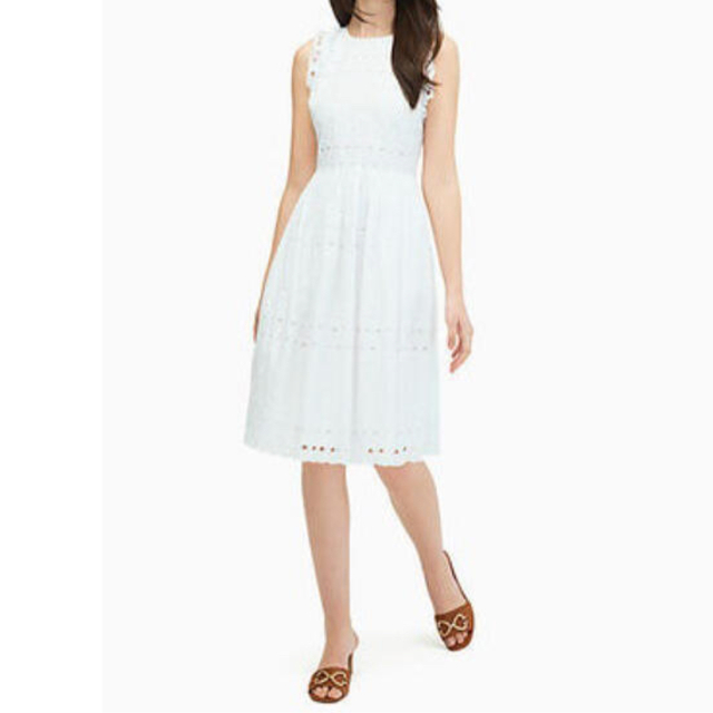 新品》kate spade ラッフルフレアワンピース 大特価!! www.toyotec.com