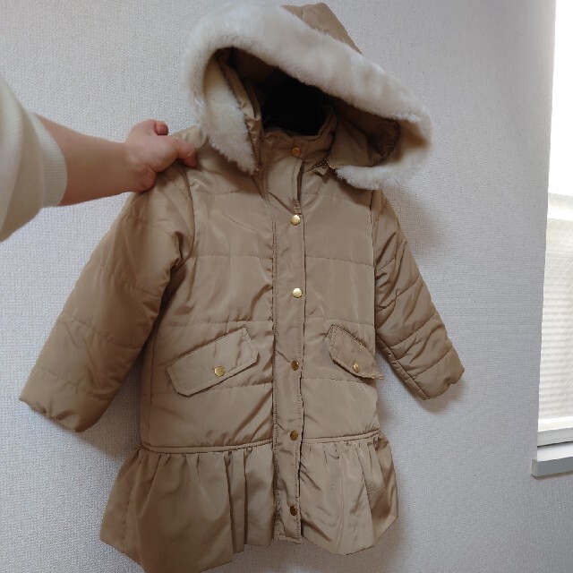 petit main(プティマイン)のダウンコート　petit main 110cm キッズ/ベビー/マタニティのキッズ服女の子用(90cm~)(コート)の商品写真