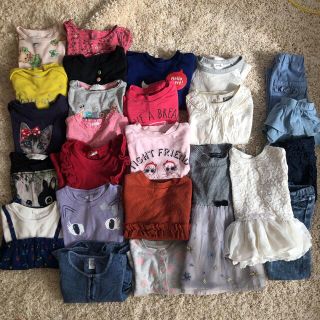 ギャップ(GAP)の【まとめ売り】女の子 90 春服 25点  Baby GAP、H&M、NEXT(Tシャツ/カットソー)