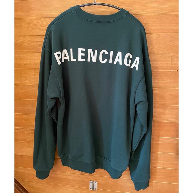 BALENCIAGA バックロゴ　スウェット