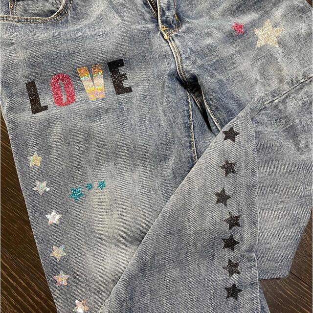 GAP Kids(ギャップキッズ)の♡ふわふわ♡さま専用 ⭐︎GAP kids ⭐︎ デニムパンツ キッズ/ベビー/マタニティのキッズ服女の子用(90cm~)(パンツ/スパッツ)の商品写真