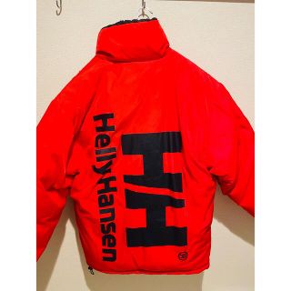 ヘリーハンセン(HELLY HANSEN)のHELLY HANSEN ダウンジャケット リバーシブル ビッグロゴ(ダウンジャケット)