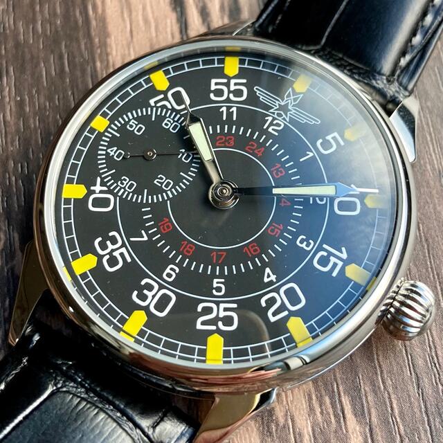 【美品・動作良好】ソビエト メンズ 腕時計 スケルトン 1980年代 手巻き