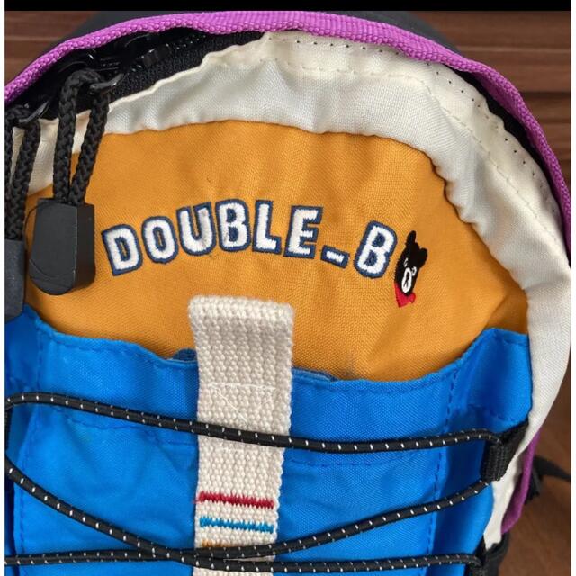DOUBLE.B(ダブルビー)のダブルB 編みひも　リュック キッズ/ベビー/マタニティのこども用バッグ(リュックサック)の商品写真