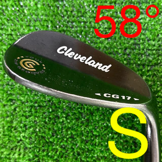 Cleveland Golf - クリーブランド　ウエッジ　CG17   58°  NS PRO(S)