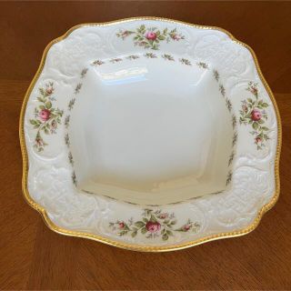 ローゼンタール(Rosenthal)の【レア美品】ローゼンタール★サンスーシモスローズ★スクエアボウル(食器)