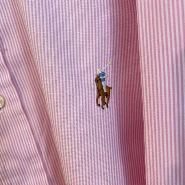 Ralph Lauren(ラルフローレン)のpolo ralph laurenシャツラルフローレン ストライプ 刺繍ロゴ   メンズのトップス(シャツ)の商品写真