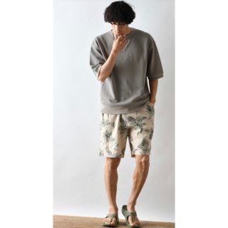 チャオパニックティピー(CIAOPANIC TYPY)のCIAOPANIC TYPY テックドライワッフルTee２　グレー　Mサイズ(Tシャツ/カットソー(半袖/袖なし))