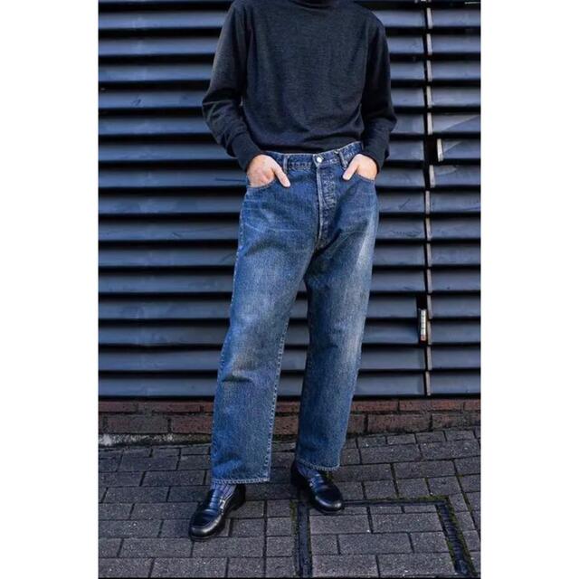 COMOLI(コモリ)のA.PRESSE 22SS Washed Denim Wide Pants 36 メンズのパンツ(デニム/ジーンズ)の商品写真