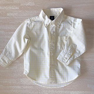 ベビーギャップ(babyGAP)のbabyGAP 黄色長袖シャツ(シャツ/カットソー)