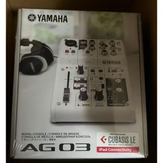 ヤマハ(ヤマハ)の【新品・未開封】YAMAHA AG03(オーディオインターフェイス)