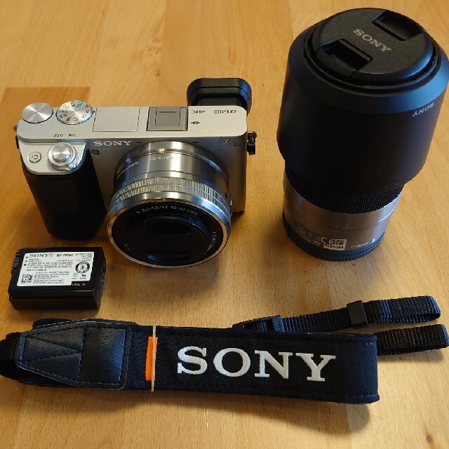 入荷中 SONY - SONY a6400 ダブルズームレンズキット ミラーレス一眼