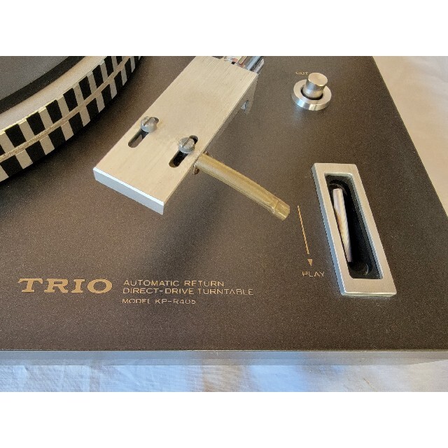 TRIO(トリオ)のTrio KP-R405 ターンテーブル ダイレクトドライブ スマホ/家電/カメラのオーディオ機器(その他)の商品写真