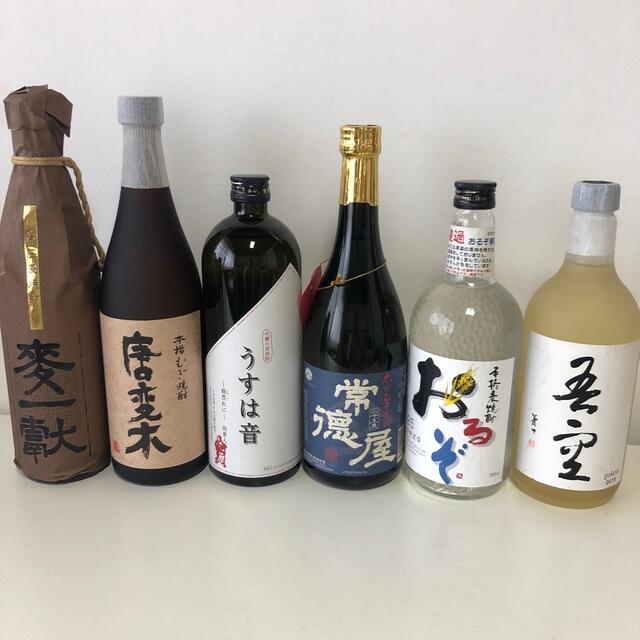 154【麦焼酎飲み比べ6本セット】720ml6本セット