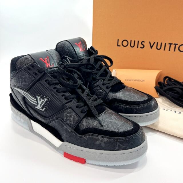 魅力的な価格 LOUIS 1A8A LVトレイナー・ラインスニーカー スニーカー