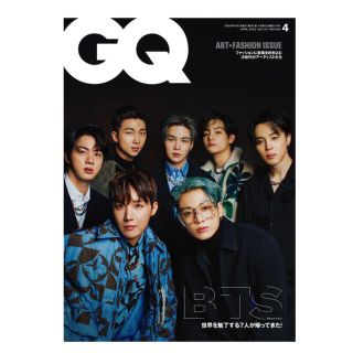 ボウダンショウネンダン(防弾少年団(BTS))のGQ JAPAN 2022年4月号　表紙BTS(音楽/芸能)