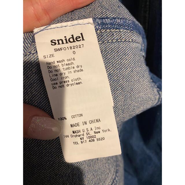 SNIDEL(スナイデル)のsnidel デニムワンピース レディースのワンピース(ロングワンピース/マキシワンピース)の商品写真