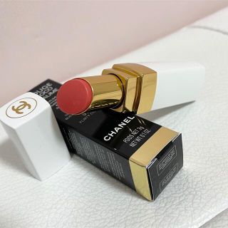 シャネル(CHANEL)の【入手困難】CHANEL ルージュココボーム　916 フルーティーコーラル(口紅)