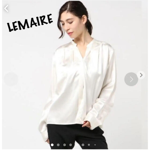 LEMAIRE(ルメール)のLEMAIRE シルクサテンブラウス レディースのトップス(シャツ/ブラウス(長袖/七分))の商品写真