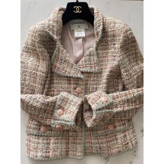 シャネル(CHANEL)のCHANELスプリングツィードジャケット新品36(テーラードジャケット)