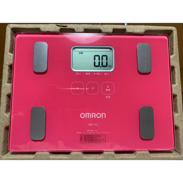 omron 体重体組成計 HBF-212 - 美容/健康