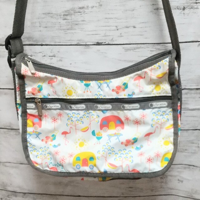 【美品】LeSportsac レスポートサック ショルダーバッグ ミニショルダー