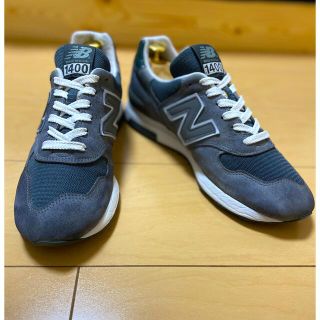 ニューバランス(New Balance)のニューバランス M1400 スエードグレー　26.5cm(スニーカー)