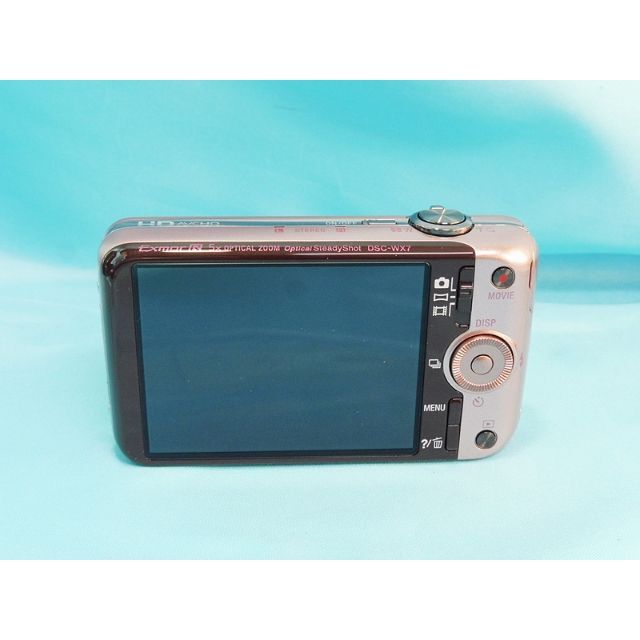SONY(ソニー)のソニー Cyber-shot DSC-WX7 [ピンク] 1620万画素デジカメ スマホ/家電/カメラのカメラ(コンパクトデジタルカメラ)の商品写真