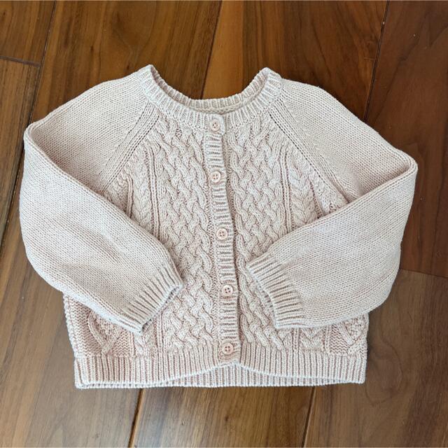 GAP(ギャップ)のGAPカーディガン　babyGAP キッズ/ベビー/マタニティのベビー服(~85cm)(カーディガン/ボレロ)の商品写真