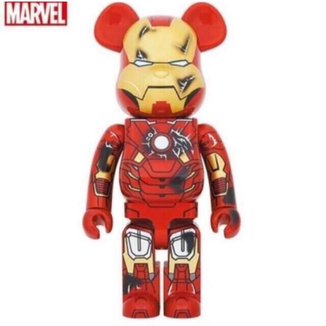 BE@RBRICK IRON MAN MARK VII DAMAGE 400％フィギュア