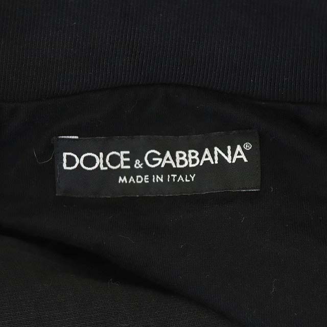 DOLCE&GABBANA(ドルチェアンドガッバーナ)のドルチェ&ガッバーナ パーカー ジャケット ジップアップ プレート 44 白 黒 レディースのトップス(パーカー)の商品写真