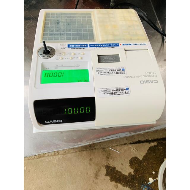 カシオ レジスター TK-2500付 動作品 | www.dr1wellness.com
