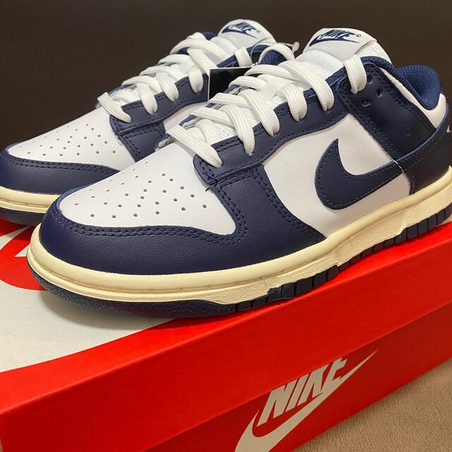 ダンクDUNK LOW ダンクロー ヴィンテージ ネイビー