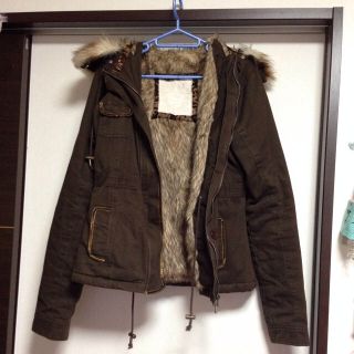 アバクロンビーアンドフィッチ(Abercrombie&Fitch)のアバクロ❤︎ファーブルゾン❤︎ブラウン(ブルゾン)