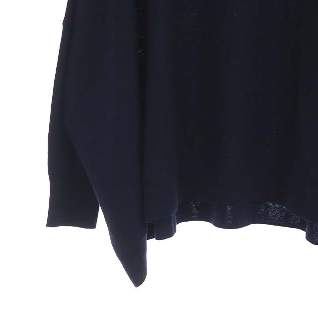 アパルトモン ドゥーズィエムクラス タートルネック 長袖 ニット セーター 黒845cm裾幅