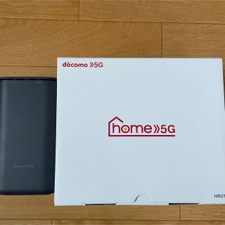 エヌティティドコモ(NTTdocomo)のdocomo home5G HR01 ダークグレー(PC周辺機器)