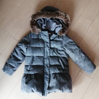 グローバルワーク(GLOBAL WORK)のキッズ 女児 XL GLOBAL WARK ダウンコート フード 130 子供服(コート)