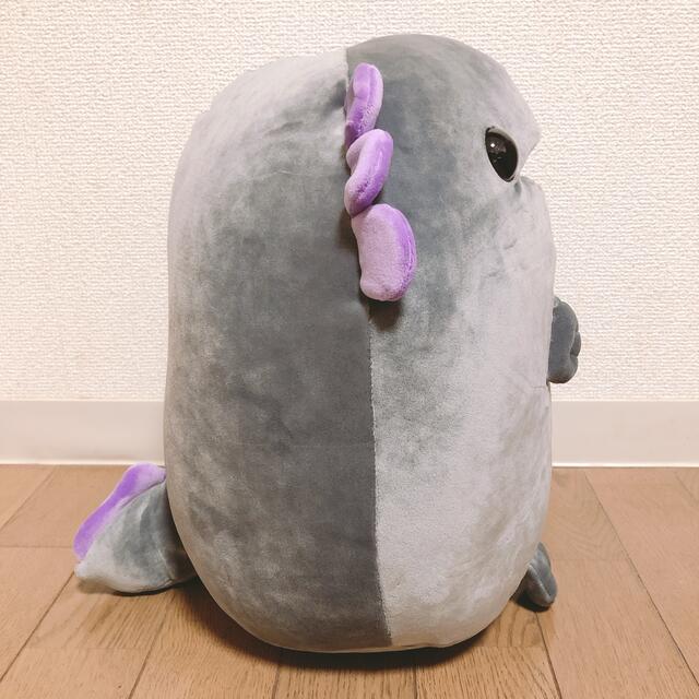 新品　うーぱーたちっぱぬいぐるみBIG　ブラック　ウーパールーパー　ぬいぐるみ