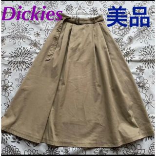 ディッキーズ(Dickies)のDickiesベルト付きフレアスカート(ロングスカート)