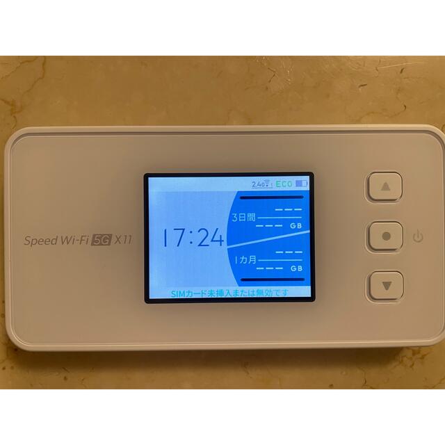 NEC(エヌイーシー)のSpeed Wi-Fi 5G X11 スマホ/家電/カメラのPC/タブレット(PC周辺機器)の商品写真