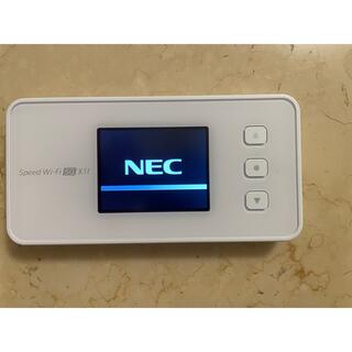 エヌイーシー(NEC)のSpeed Wi-Fi 5G X11(PC周辺機器)