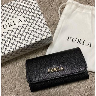 フルラ(Furla)の【ONE様】※お値下げ中※【新品未使用】FURLA フルラ　キーケース　ブラック(キーケース)