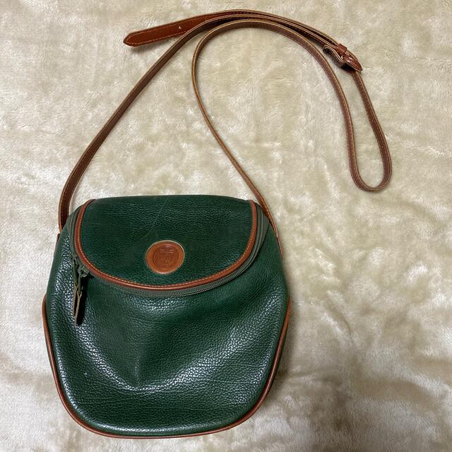 Lochie(ロキエ)の緑　ショルダーバック　古着　used vintage bag  レディースのバッグ(ショルダーバッグ)の商品写真