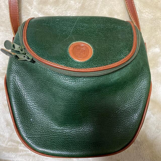 Lochie(ロキエ)の緑　ショルダーバック　古着　used vintage bag  レディースのバッグ(ショルダーバッグ)の商品写真