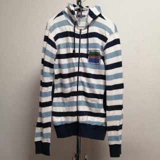 ヒステリックグラマー(HYSTERIC GLAMOUR)のHystericGlamour　ボーダーパーカー/スウェット(パーカー)