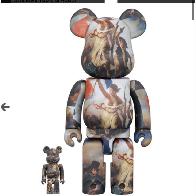 BE@RBRICK Eugène Delacroix “Libertyベアブリック