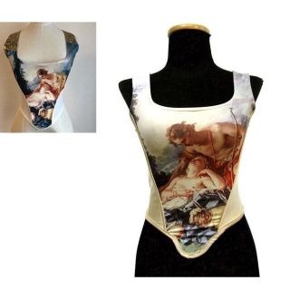 ヴィヴィアンウエストウッド(Vivienne Westwood)のVivienne Westwood 絵画コルセット ビスチェ   ヴィヴィアン(タンクトップ)