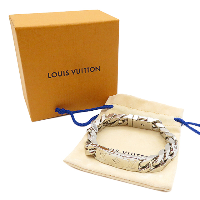 かわいい! チェーン プレート ブレスレット VUITTON ルイヴィトン かわいい! チェーン プレート ブレスレット VUITTON ルイヴィトン