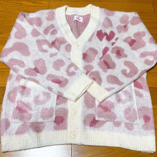 Wai Kei ヒョウ柄 Mohair Leopard Cardigan(カーディガン)