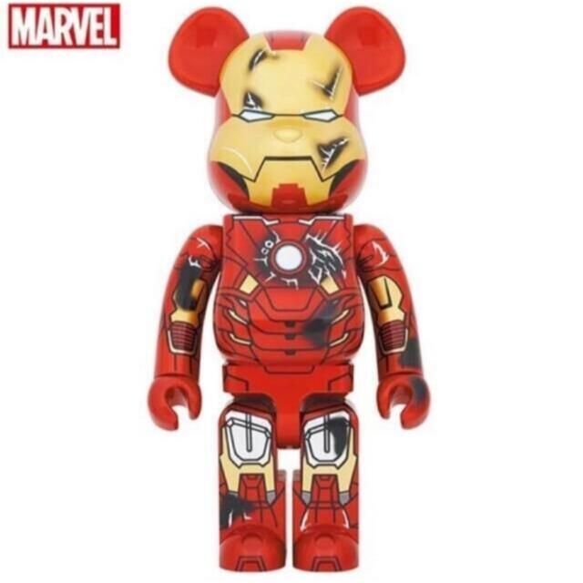 その他BE@RBRICK IRON MAN MARK VII DAMAGE 400％